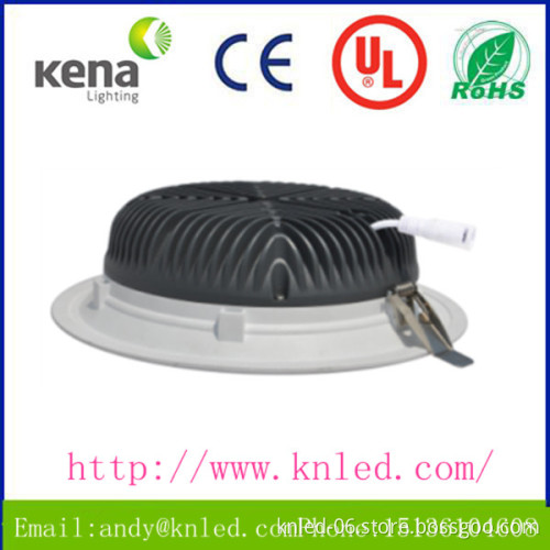 CE UL ROHS TUV SAA DLC 30w led downlight for large gymnasium